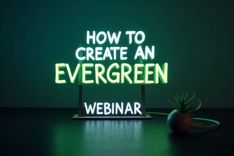 How To Create An Evergreen Webinar – Complete Guide